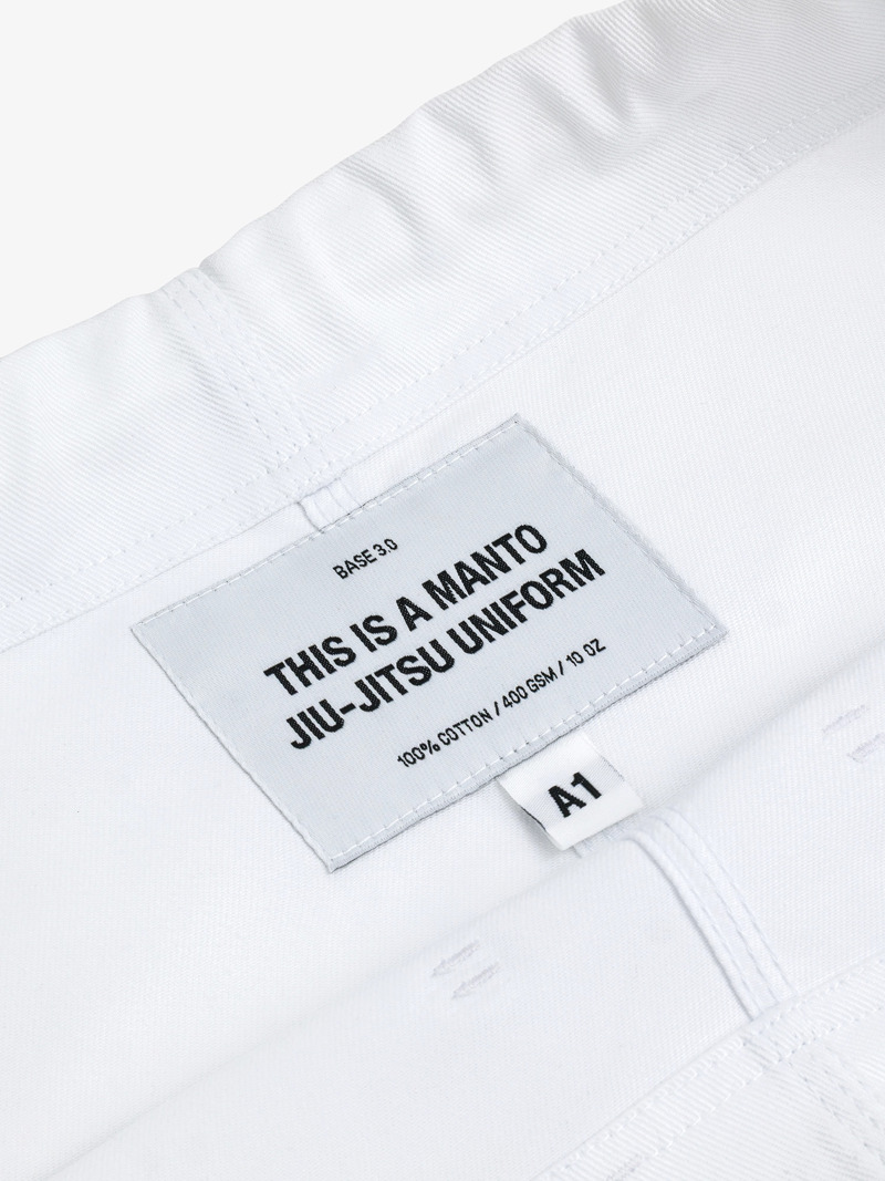 MANTO BASE 3 BJJ GI white